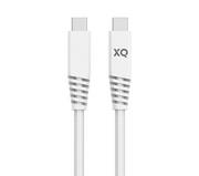 Kable USB - Xqisit USB-C - USB-C 3.1 2m (biały) - miniaturka - grafika 1