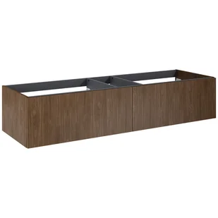 Szafka łazienkowa pod umywalkę Elita Look 160 cm orzech lincoln RE081604027060 - Szafki łazienkowe - miniaturka - grafika 1