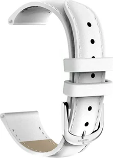 Pasek do Smartwatch Giewont GW300 skórzany BIAŁY GWP18W - Akcesoria do smartwatchy - miniaturka - grafika 1