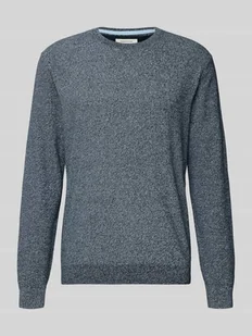 Sweter z dzianiny o kroju regular fit z czystej bawełny - Swetry męskie - miniaturka - grafika 1