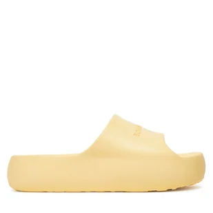 Klapki Tommy Jeans Tjw Chunky Pool Slide Ess EN0EN02879 Żółty - Klapki i japonki damskie - miniaturka - grafika 1