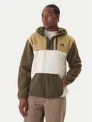 Bluzy męskie - Quiksilver Bluza EQYPF03073 Khaki Regular Fit - miniaturka - grafika 1