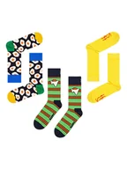 Skarpetki męskie - Happy Socks Skarpety (3 pary) ze wzorem - miniaturka - grafika 1