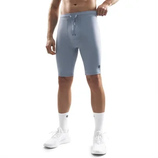 Męskie treningowe legginsy kolarki Fitness Siroko Auckland - Spodnie sportowe męskie - miniaturka - grafika 1