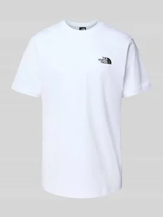 T-shirt z nadrukiem z logo - Koszulki męskie - miniaturka - grafika 1