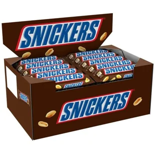 SNICKERS BATON 50 G 40 SZTUK - Przekąski dla dzieci - miniaturka - grafika 1