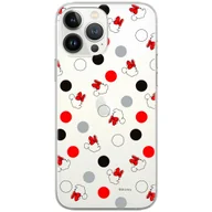 Etui i futerały do telefonów - Etui Disney dedykowane do Iphone 12 / 12 PRO, wzór: Minnie 004 Etui częściowo przeźroczyste, oryginalne i oficjalnie licencjonowane - miniaturka - grafika 1