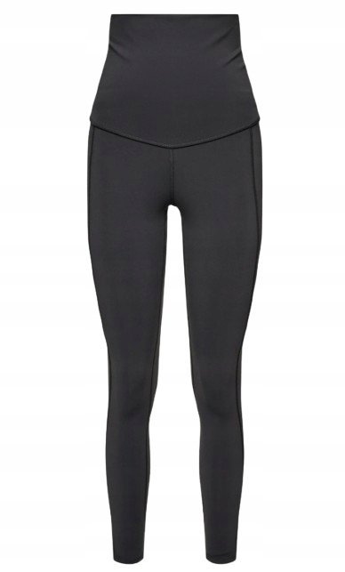 REEBOK LEGGINSY CIĄŻOWE CZARNE Z WYSOKIM STANEM M I4A