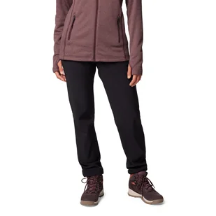 Damskie Spodnie COLUMBIA BACK BEAUTY 2.0 SOFTSHELL 2074902011 – Czarny - Odzież trekkingowa damska - miniaturka - grafika 1