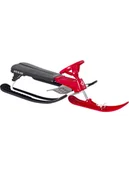 Sanki i ślizgacze - Hamax Sanki "SnoBlade" w kolorze czerwono-czarnym - 8+ - miniaturka - grafika 1