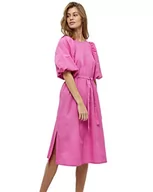Sukienki - Minus Damska sukienka Lisala, super różowa, 6, Super różowy, 32 - miniaturka - grafika 1