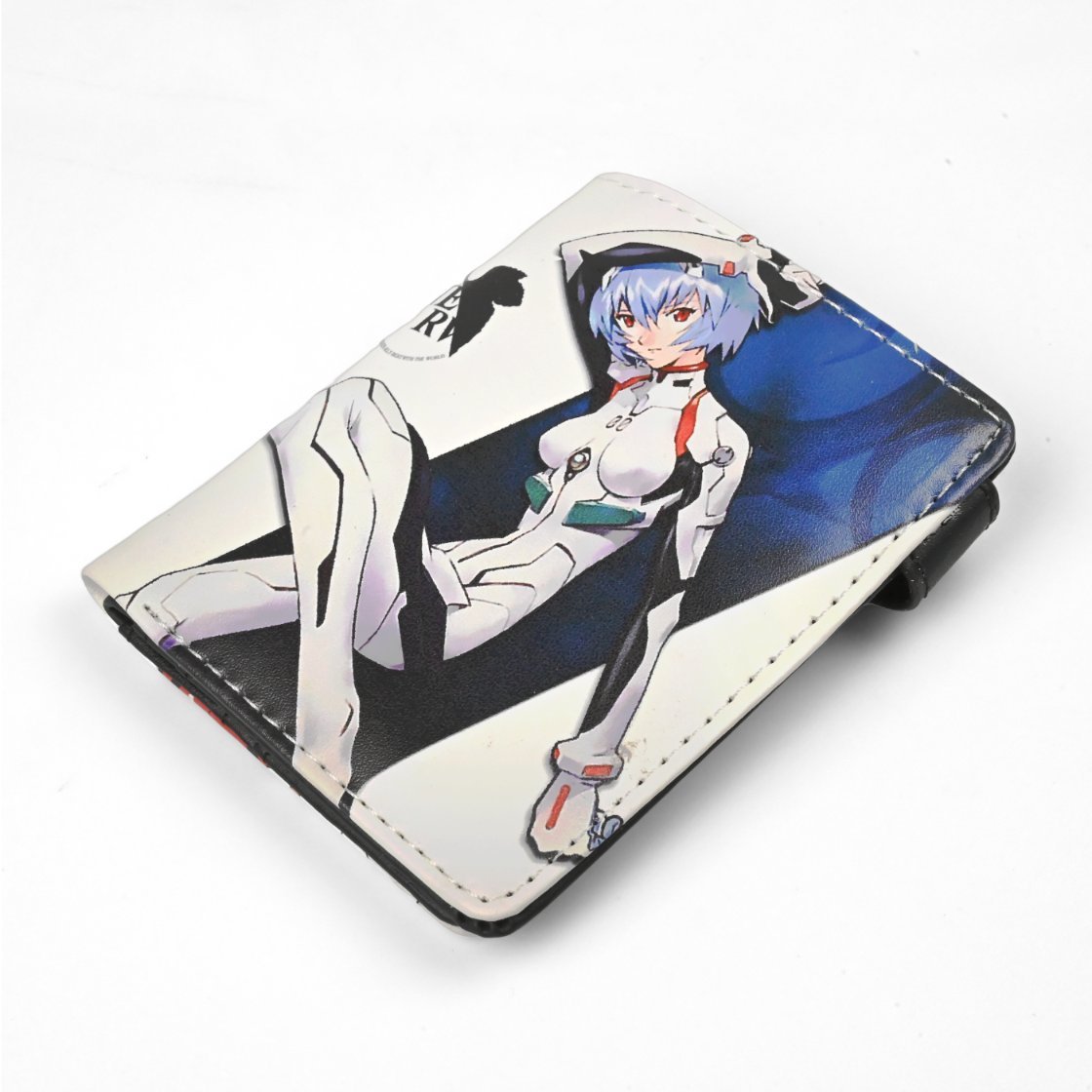 Rei Ayanami 13 cm Eko-Skóra Portfel Neon Genesis Evangelion