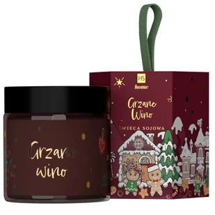 HiSkin Świeca sojowa Grzane Wino 100g - Świece - miniaturka - grafika 1
