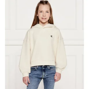 Calvin Klein Jeans Bluza Regular Fit - Bluzy dla dziewczynek - miniaturka - grafika 1