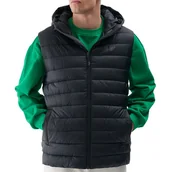 Kamizelki męskie - Bezrękawnik 4F WAW24TVJAM14620S - czarny - miniaturka - grafika 1