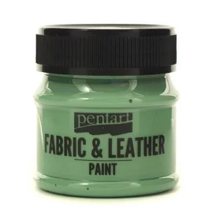 Pentart, farba do tkanin i skóry, pistacjowa, 50 ml - Zabawki kreatywne - miniaturka - grafika 1