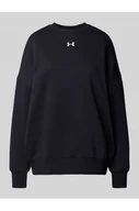 Bluzy damskie - Bluza o kroju oversized z prążkowanymi wykończeniami - Under Armour - miniaturka - grafika 1