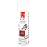 Dodatki do ciast w proszku - Zamsz cukierniczy miedziany Colorvel Spray Vell.250ml Rame Af - Modecor - miniaturka - grafika 1