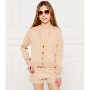 Pinko UP Kardigan Loose fit - Swetry dla dziewczynek - miniaturka - grafika 1