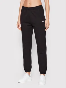 Champion Spodnie dresowe Heavy Elasticated Cuff 114925 Czarny Regular Fit - Spodnie sportowe damskie - miniaturka - grafika 1