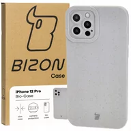 Etui i futerały do telefonów - Etui Bizon Bio Case do Apple iPhone 12 Pro, szare - miniaturka - grafika 1