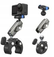 Akcesoria do kamer sportowych - Imadło Magic Arm Uchwyt Klips Rower Motor Do Dji Action 5 Pro 4 3 Osmo 360 / S3-hbm-14-tdj - miniaturka - grafika 1