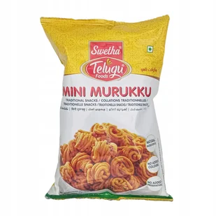 Indyjska przekąska Mini Murukku Telugu Foods 170g - Chipsy - miniaturka - grafika 1