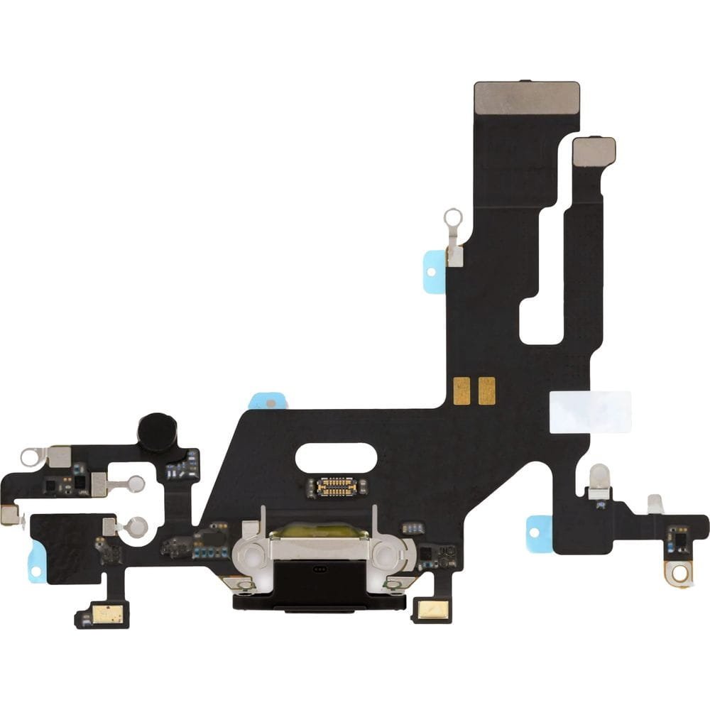 Złącze gniazdo ładowania dock iPhone 11 ORG czarne