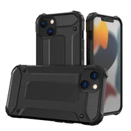 Etui i futerały do telefonów - Hybrid Armor etui iPhone 14 pancerny hybrydowy pokrowiec czarny - miniaturka - grafika 1