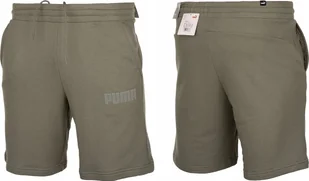 Puma Spodenki męskie Puma Modern Basic zielone 585864 73 S - Spodnie sportowe męskie - miniaturka - grafika 1
