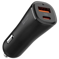 Ładowarki samochodowe - Ładowarka samochodowa SPIGEN EV482 48W Czarny - miniaturka - grafika 1