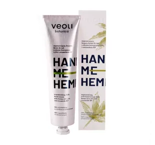 Veoli Botanica, NP Hand ME HEMP, Regenerujący bogaty krem do rąk z olejem konopnym 2,5% i ceramidem, 75 ml - Kremy i maski do rąk - miniaturka - grafika 1