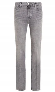 TOMMY HILFIGHER, szare spodnie jeansowe bootcut, rozmiar 26/30 - Spodnie damskie - miniaturka - grafika 1