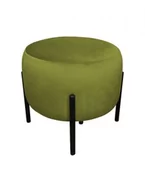 Fotele i pufy dla dzieci - Pufa WILFRED BL VELVET oliwkowa - POLECA nas aż 98% klientów - ZAMÓW (91 822 80 56) - miniaturka - grafika 1