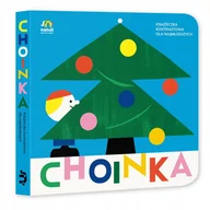 Mały naukowiec - NATULI CHOINKA ŚWIĄTECZNA KSIĄŻECZKA KONTRASTOWA DLA NAJMŁODSZYCH 0+ - miniaturka - grafika 1