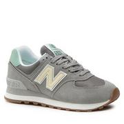 Moda i Uroda OUTLET - Sneakersy New Balance - WL574RB Szary - miniaturka - grafika 1