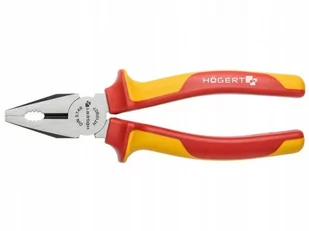hogert technik Szczypce uniwersalne 200 mm, 1000 V, VDE HT1P907 HT1P907 - Akcesoria do elektronarzędzi - miniaturka - grafika 1