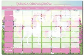 Tablice dla dzieci - Tablica magnetyczna, tablica obowiązków Jednorożce - miniaturka - grafika 1