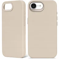 Etui i futerały do telefonów - Decoded Leather Backcover - skórzana obudowa ochronna do iPhone 16e kompatybilna z MagSafe clay - miniaturka - grafika 1