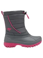 Kozaki damskie - Kangaroos Kozaki zimowe "K-Ben" w kolorze szaro-różowym - miniaturka - grafika 1