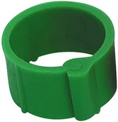 Akcesoria do hodowli zwierząt - Klipsy do drobiu o średnicy 12 mm, zielone, 100 sztuk - miniaturka - grafika 1