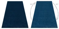 Dywany - Nowoczesny dywan do prania LATIO 71351090 granatowy niebieski 140x200 cm - miniaturka - grafika 1