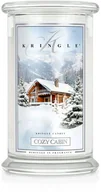Świece - Kringle Candle Cozy Cabin 2 Wick Large Jar - świeca zapachowa 100 h - miniaturka - grafika 1