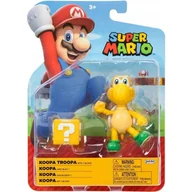 Figurki dla dzieci - SUPER MARIO JAKKS PACIFIC ORYGINALNA RUCHOMA FIGURKA KOOPA TROOPA + ? BLOCK - miniaturka - grafika 1