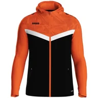 Kurtki i płaszcze dla chłopców - JAKO Iconic męska bluza z kapturem, zapinana na zamek błyskawiczny, wygodna bluza z funkcją Keep Dry, wykonana w 100% z poliestru pochodzącego z recyklingu - miniaturka - grafika 1