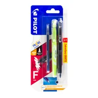 Długopisy - Zestaw PILOT FRIXION Clicker 0,5 + zakreślacz+ wkład - miniaturka - grafika 1