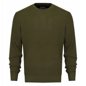 Swetry męskie - Sweter Męski PEPE JEANS Steven PM702289 Zielony - miniaturka - grafika 1