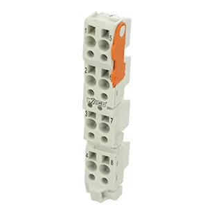 Wago Wtyczka do serii 753 10A 300V jasnoszara 753-110 753-110 - Kostki, złączki, wtyczki - miniaturka - grafika 2