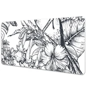 Podkładki na biurko - Podkładka na biurko Rysunek ptaków 90x45 cm - miniaturka - grafika 1