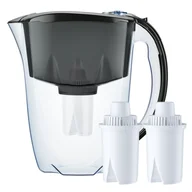 Dzbanki filtrujące - Dzbanek Ideal 2,8 l + 3 wkłady B15 Standard czarny - miniaturka - grafika 1